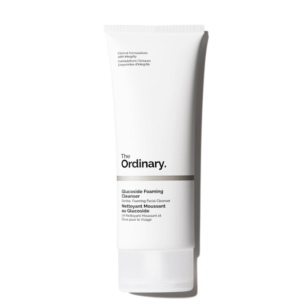 Glucoside Foaming Cleanser, Gentle Foaming Face Wash for All Skin Types Includin